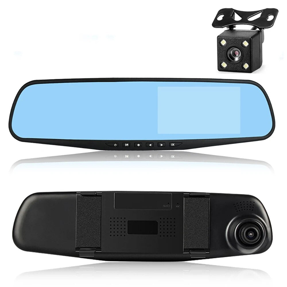 Retrovisor doble camara