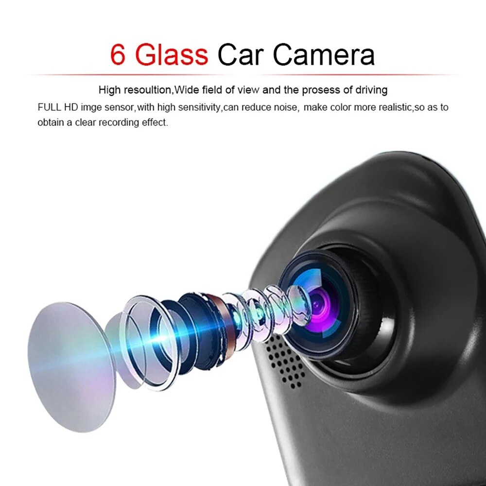 Retrovisor doble camara