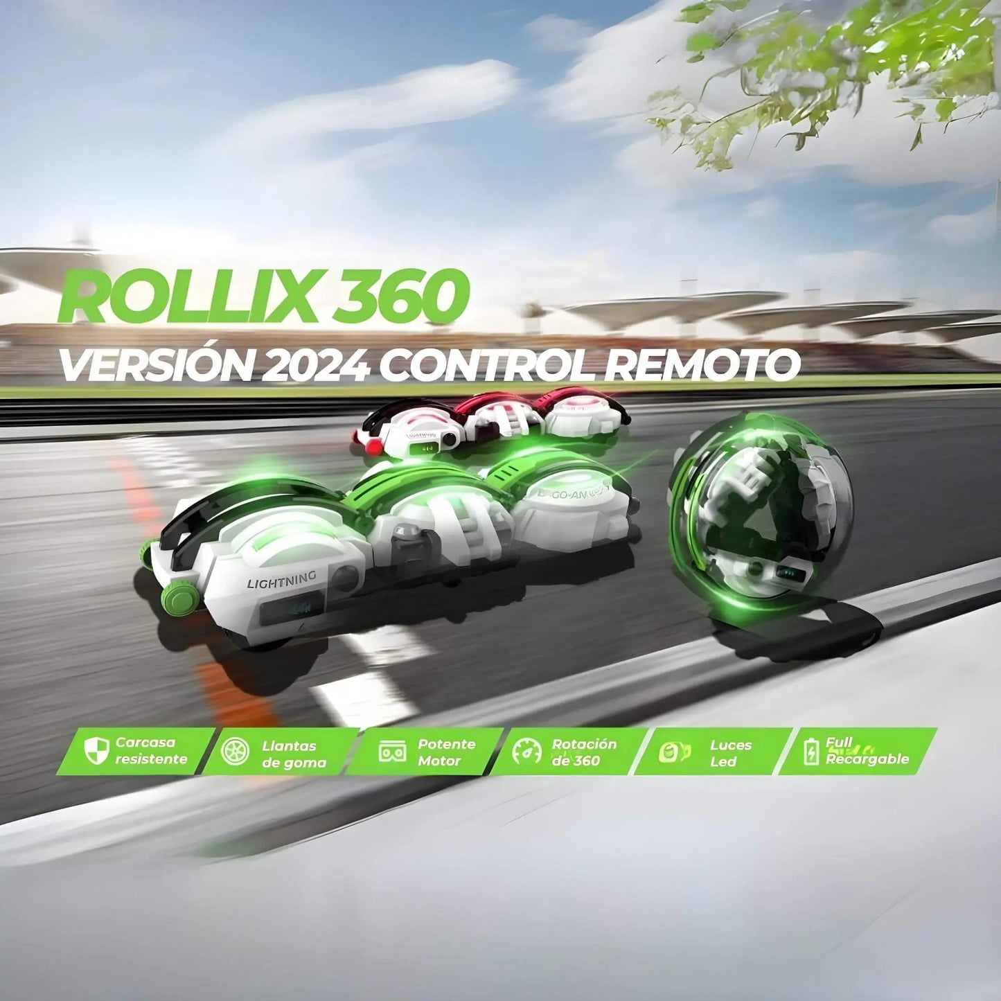 ¡ROLLIX 360! El Coche RC que Se Transforma y Realiza Increíbles Acrobacias