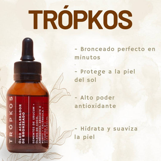 Trópkos: Hidratación y Bronceado Instantáneo en un Solo Paso ☀️✨