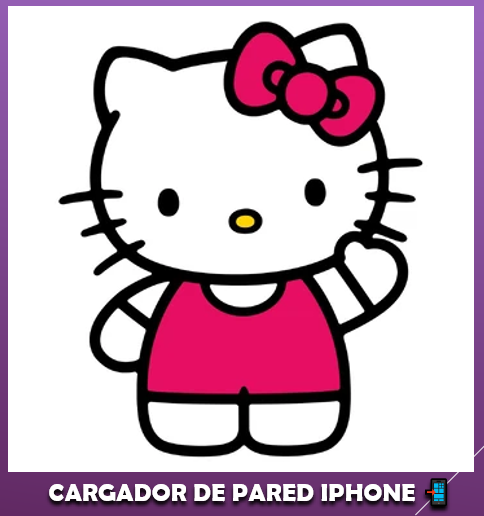 CARGADOR DE PARED HELLO KITTY