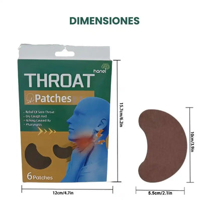 THROAT PATCH: el secreto para una garganta sana, fresca y sin irritación 🔥🌿